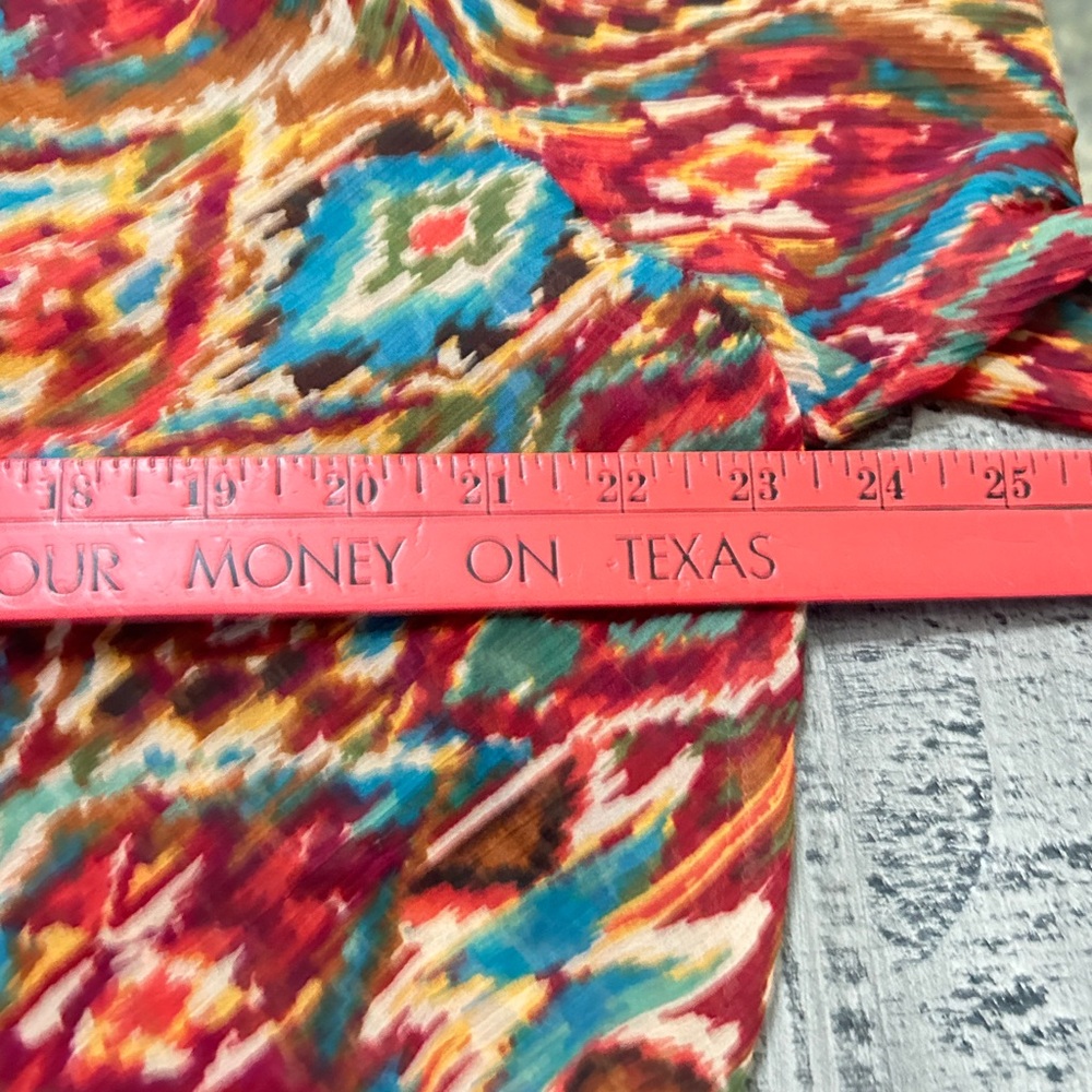 Colorful Ruffle Blouse - Picture 7 of 13